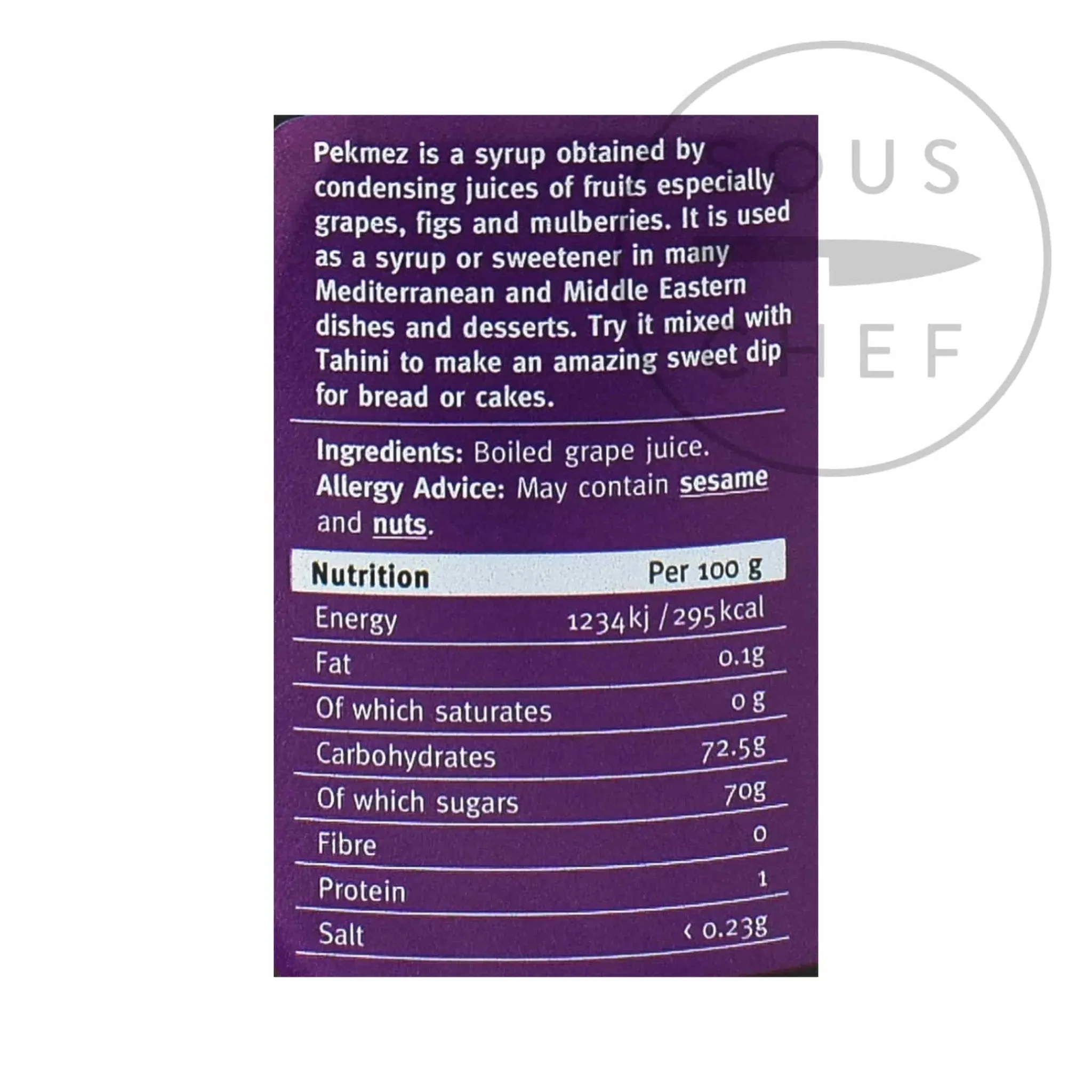 Ebru Pekmez Grape Molasses - Boiled Grape Juice, 400g Discount