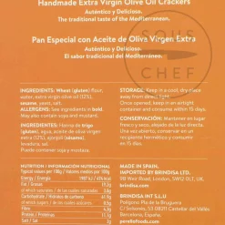 Perello Classic Olive Oil Reganas Crackers, 150g Online