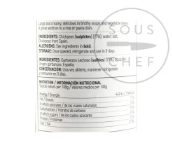 Perello Lechoso Large Chickpeas, 700g