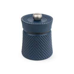 Peugeot Bali Fonte Cast Iron Pepper Mill Blue, 8cm Clearance