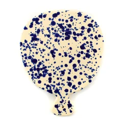 Puglia Handmade Puglia Blue Splatter Serving Board, 25cm Sale