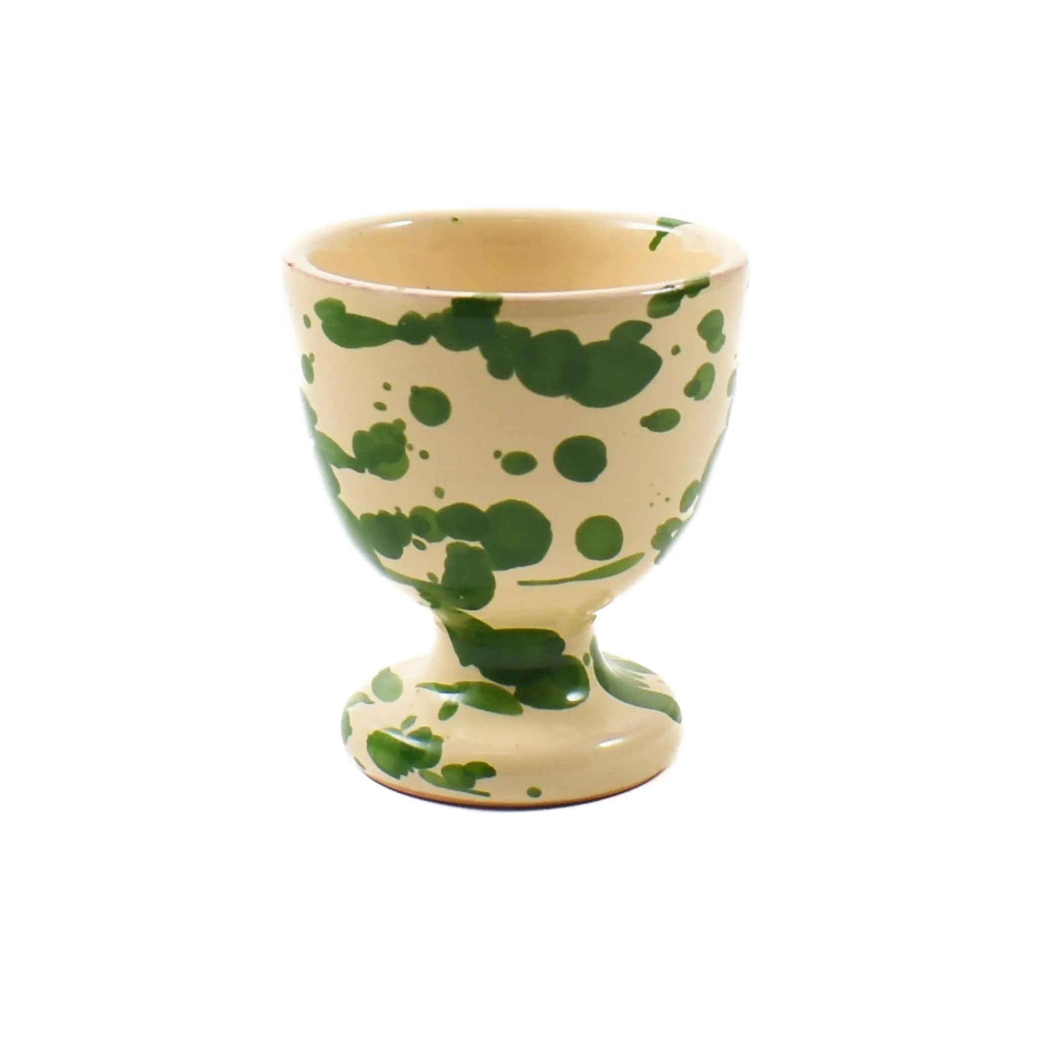 Puglia Handmade Puglia Green Splatter Egg Cup Outlet