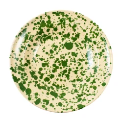 Puglia Handmade Puglia Green Splatter Pasta Bowl, 29cm Outlet