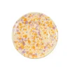 Puglia Handmade Puglia Lilac and Yellow Splatter Side Plate, 19cm Discount