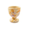 Puglia Handmade Puglia Lilac and Yellow Splatter Egg Cup Best