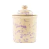 Puglia Handmade Puglia Lilac Splatter Storage Jar, 15cm