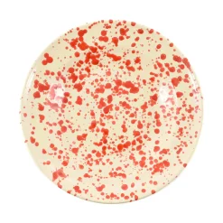 Puglia Handmade Puglia Red Splatter Pasta Bowl, 29cm Online