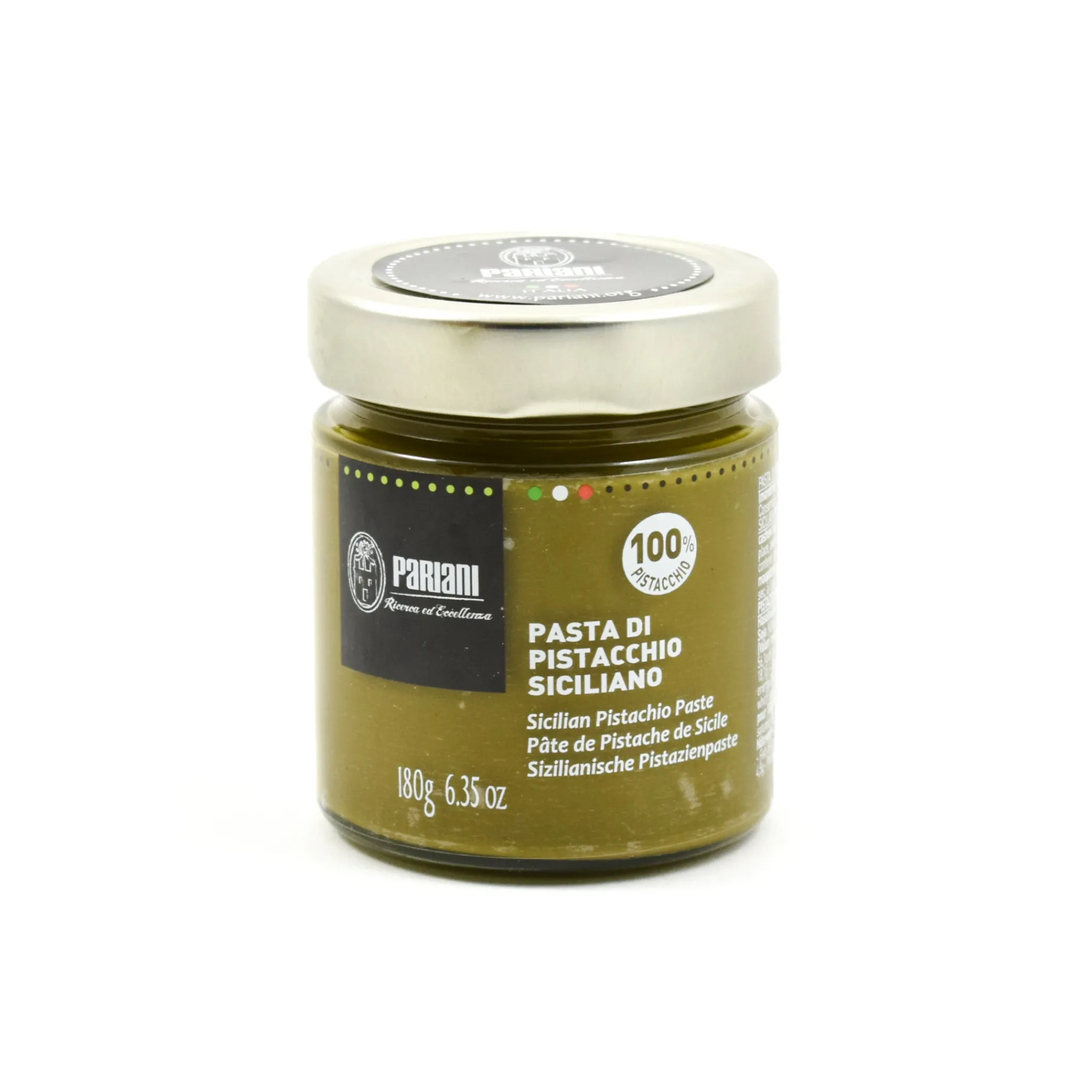Pariani Pure Sicilian Pistachio Paste, 180g Hot