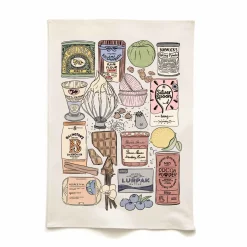 Quite Nice Clothing Baking Essentials Organic Cotton Tea Towel Clearance