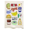 Quite Nice Clothing Breakfast Organic Cotton Tea Towel Outlet