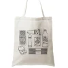 Quite Nice Clothing Carbonara Organic Cotton Tote Bag Hot
