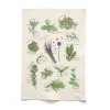 Quite Nice Clothing Herbs Organic Cotton Tea Towel Outlet