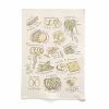 Quite Nice Clothing Types of Pasta Organic Cotton Tea Towel Discount