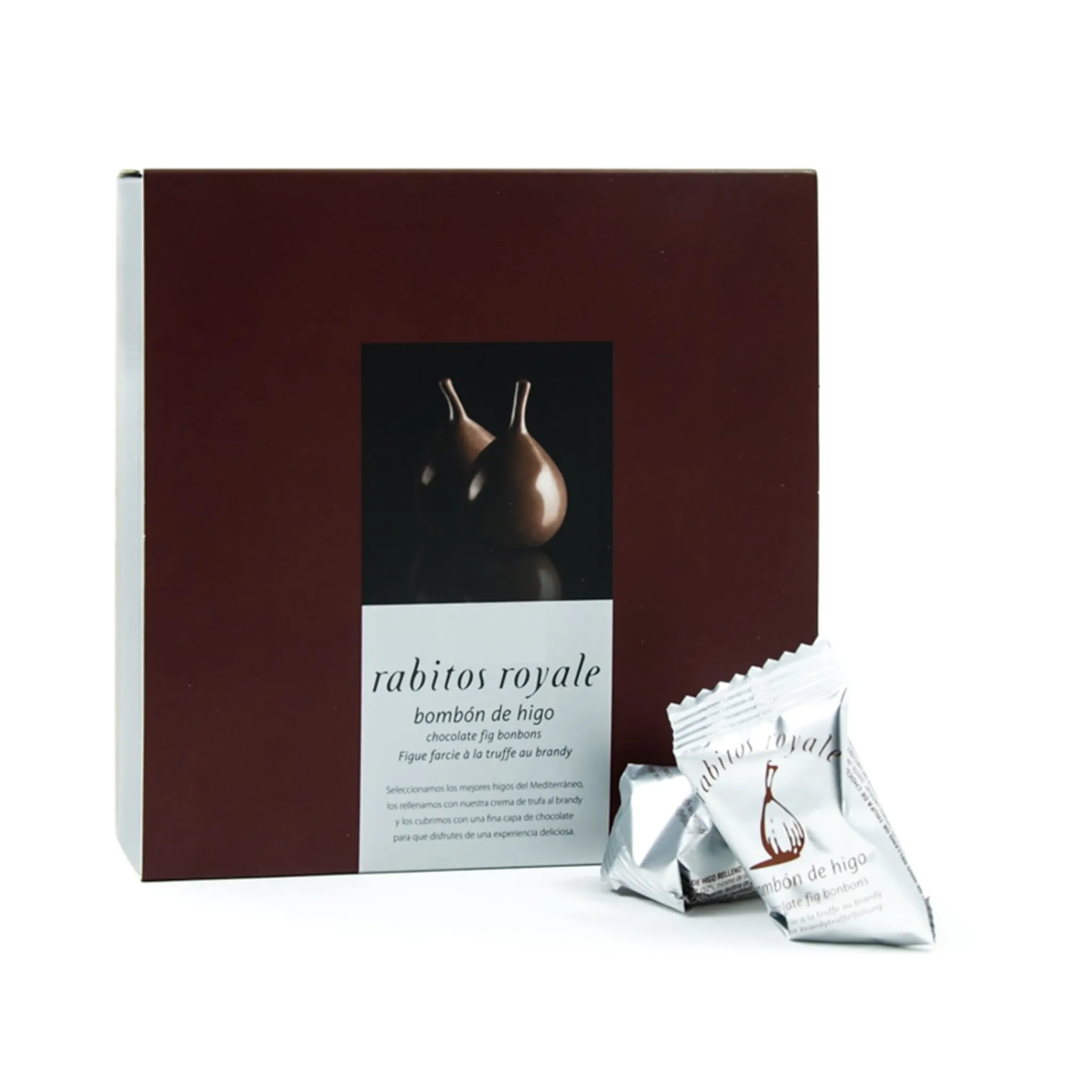 Rabitos Royale Dark Chocolate Figs, 142g New