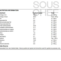 Ravifruit Apple Puree, 1 Litre Hot