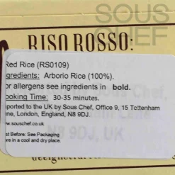 Riseria Campanini Red Rice, 500g Discount