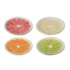 Rockett St George Set of 4 Citrus Side Plates, 19.5cm Online