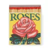 Archivist Roses Luxury Safety Matches Discount