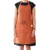 Linen Tales Rust Daily Linen Apron Clearance
