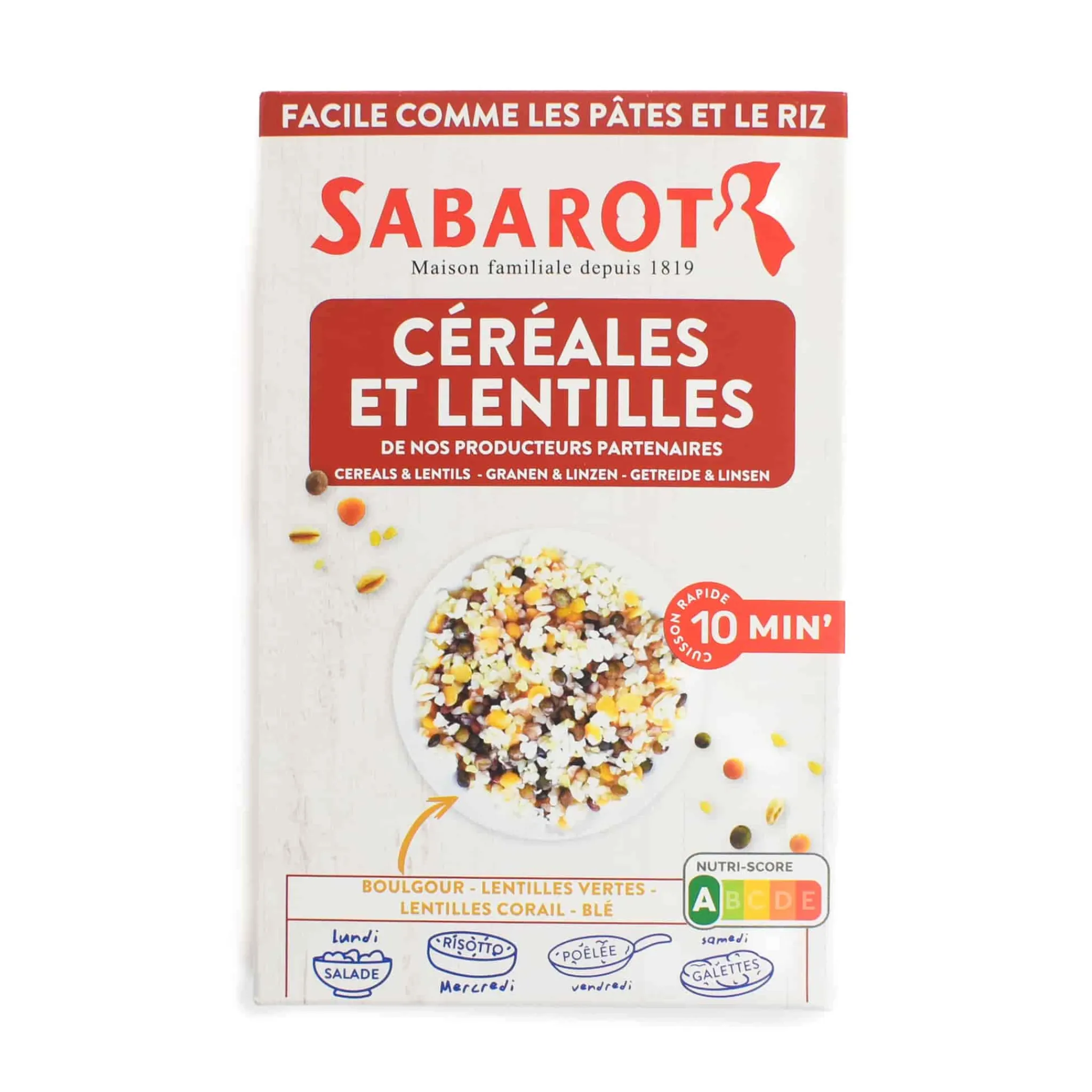 Sabarot Cereals & Lentils Mix, 400g Discount