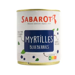 Sabarot Myrtilles (Blueberries), 310g Clearance