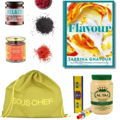 Sous Chef Sabrina Ghayour Flavour Cookbook & Ingredients Set Sale