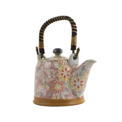 Kiji Stoneware & Ceramics Saku Pink Japanese Teapot Best