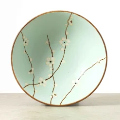 Kiji Stoneware & Ceramics Sakura Blossom Ramen Bowl, 21cm New