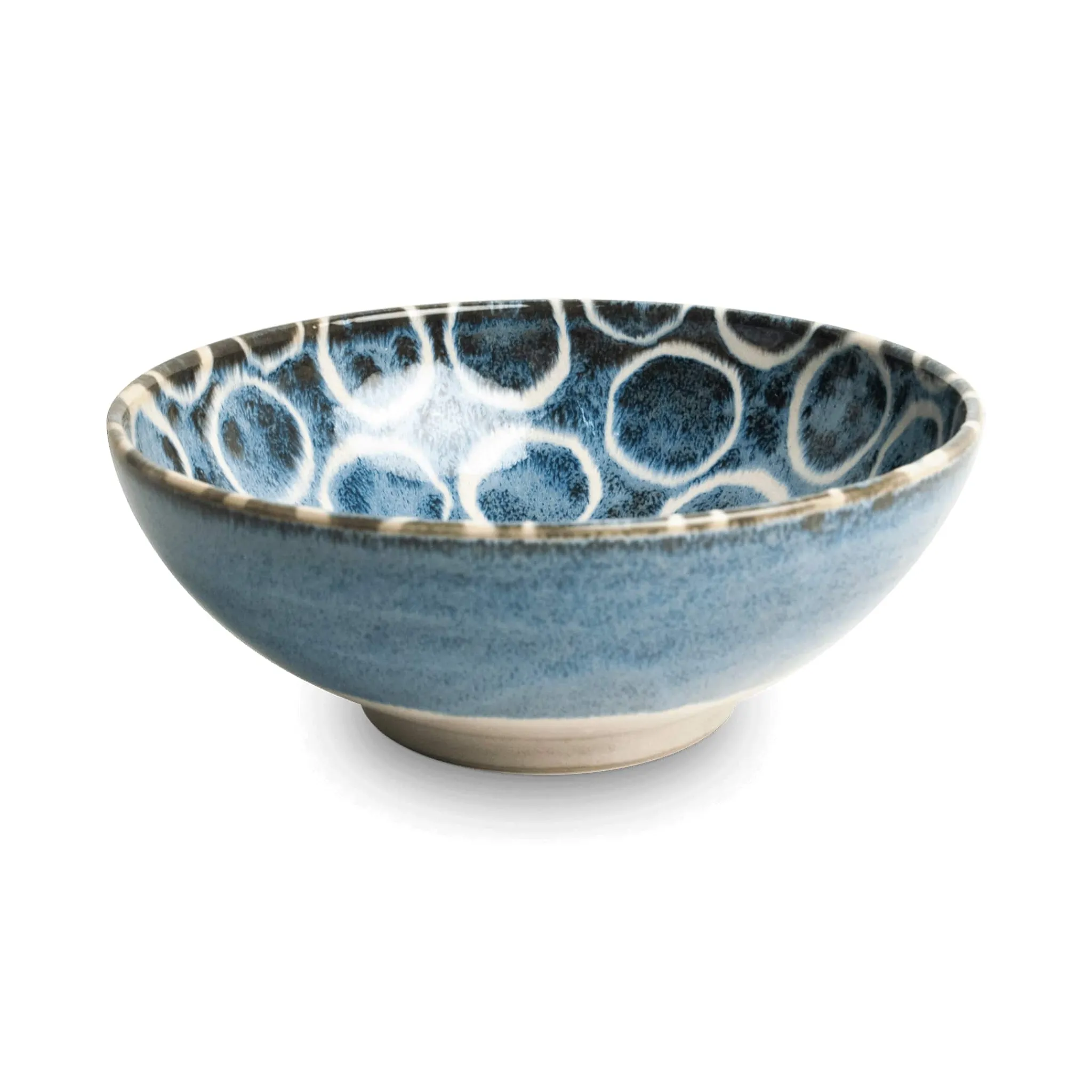Kiji Stoneware & Ceramics Sakuru Bowl, Blue, 21.5cm Best