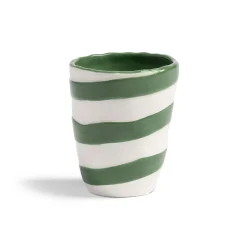 &Klevering Set of 4 Abstract Stripe Tumblers, 10cm Sale