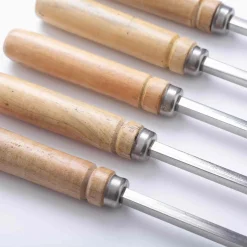 Spice Kitchen Set of 5 Heavy Duty Kebab BBQ Skewers, 53cm Discount