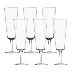 Ichendorf Milano Set of 6 Clear Champagne Flute Discount