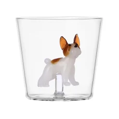 Ichendorf Milano Set of 2 French Bulldog Tumblers, 300ml Clearance