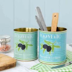 Rex London Set of 2 Olive Utensil Jars Best
