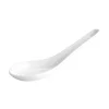 Viejovalle Set of 6 Porcelain Canape Spoon with Hole, 14cm Clearance
