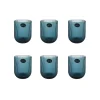 Bright Glassware Set of 6 Ribbed Blue Tumblers, 270ml Best