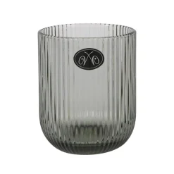 Bright Glassware Set of 6 Ribbed Green Tumblers, 270ml Online