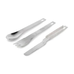Le Brun Set of 10 Stainless Steel 3 Piece Canape Utensil Kits Clearance