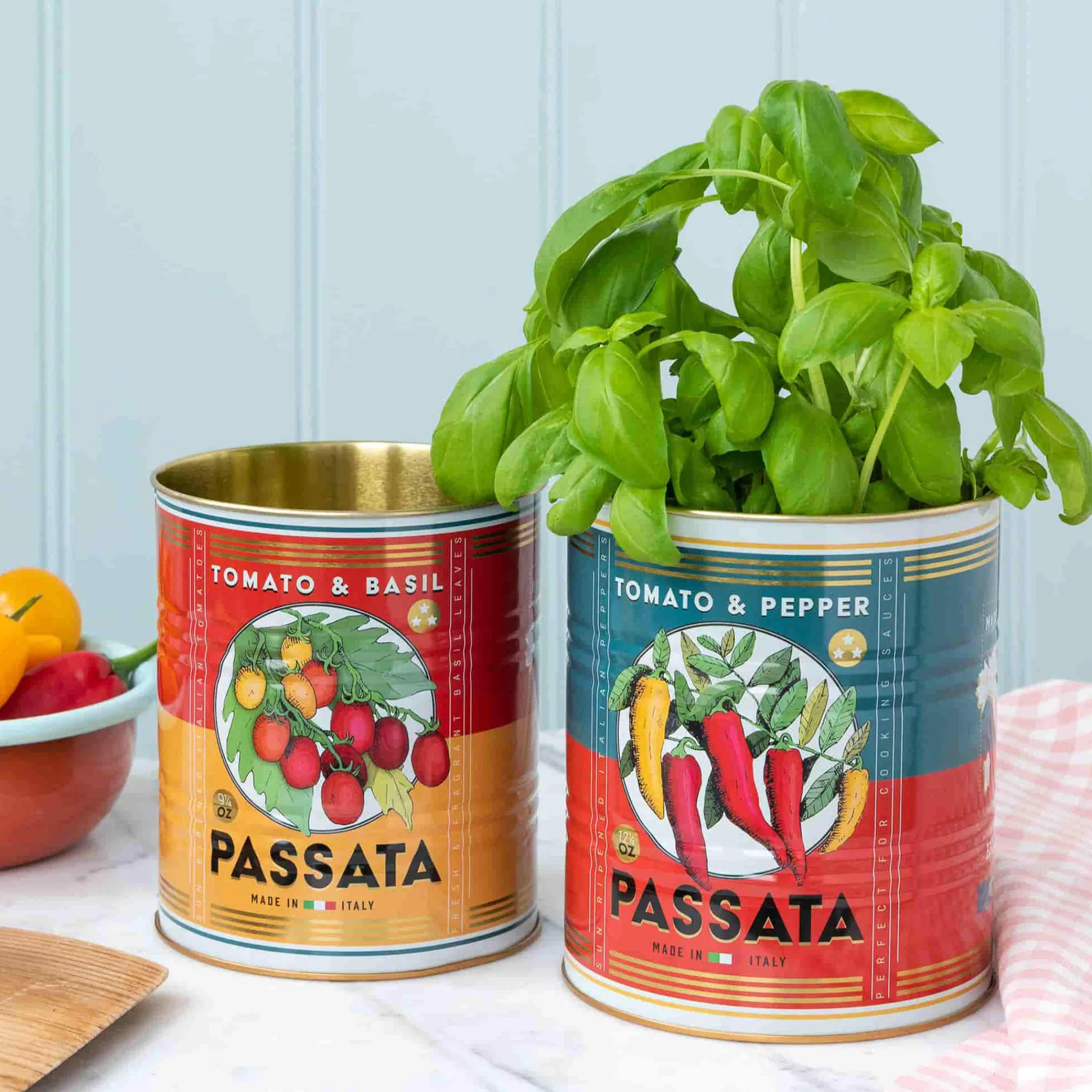 Rex London Set of 2 Tomato Passata Utensil Jars Sale