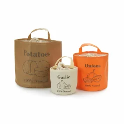 Balvi Set of 3 Vegetable Storage Bags Outlet