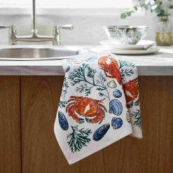 Ulster Weavers Shellfish Cotton Tea Towel Hot