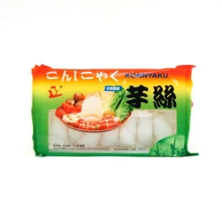 Chinese Ingredients Shirataki Konnyaku Noodle Nests - Knot Yam Noodle, 228g Drained Hot