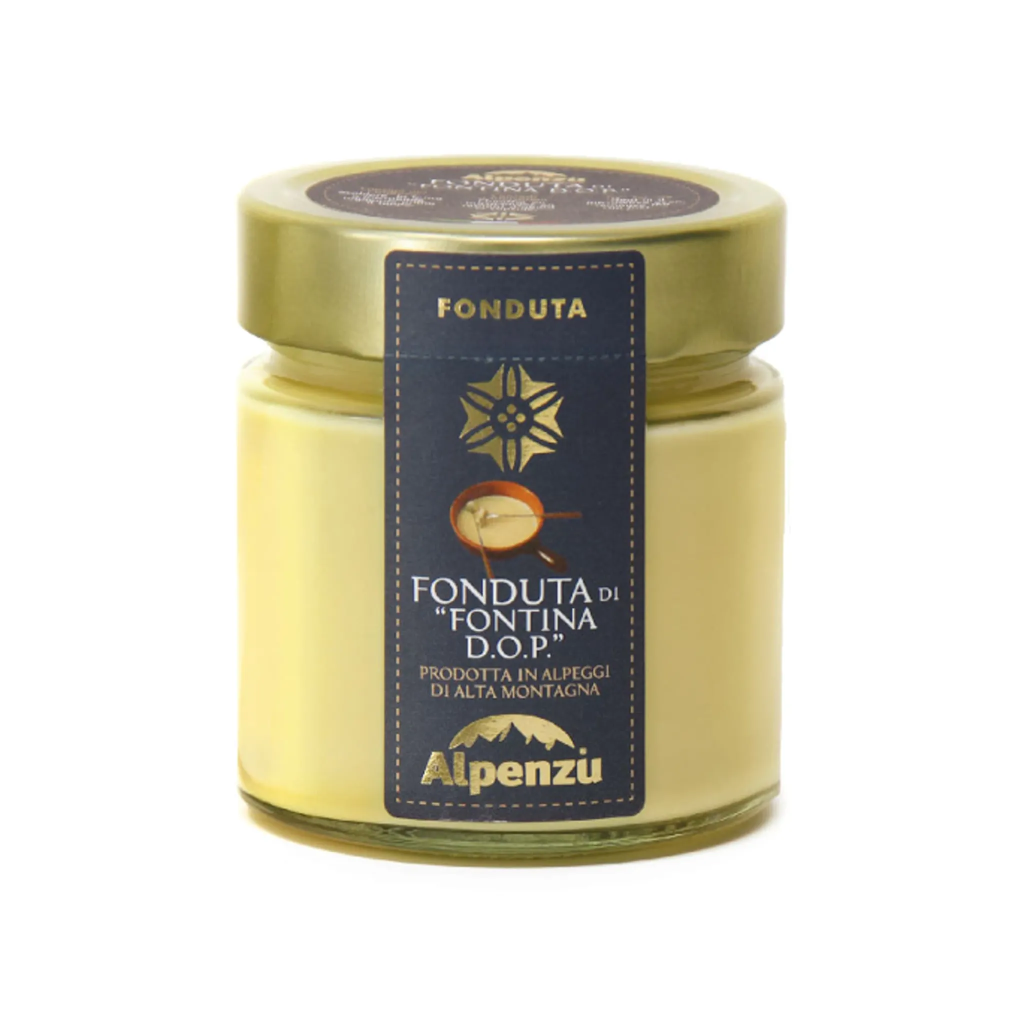 Alpenzu Short Dated Fondue With Fontina PDO Cheese, 230g Hot