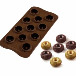 Silikomart Silicone Crown Chocolate Mould, 9ml Sale