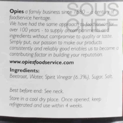 Opies Sliced Beetroot in Vinegar, 2.3kg Online