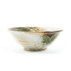 Kiji Stoneware & Ceramics Small Yukishino Ramen Bowl, 19.5cm Clearance