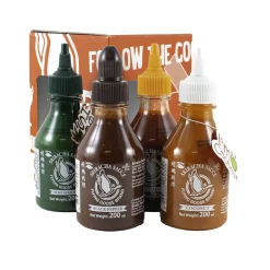 Flying Goose Sous Chef x Sriracha Box Set, 4 x 200ml Best