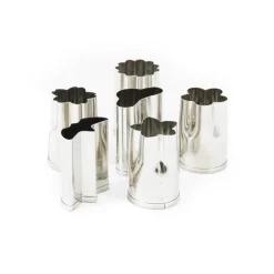 Japan Bento Stainless Steel Flower & Leaf Cutters