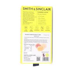 Smith & Sinclair Summer Lovin' 5V Alcoholic Cocktail Jelly Sweets, 140g New
