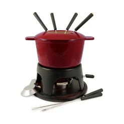 Swissmar Sierra Red Cast Iron Fondue Set, 17cm Outlet